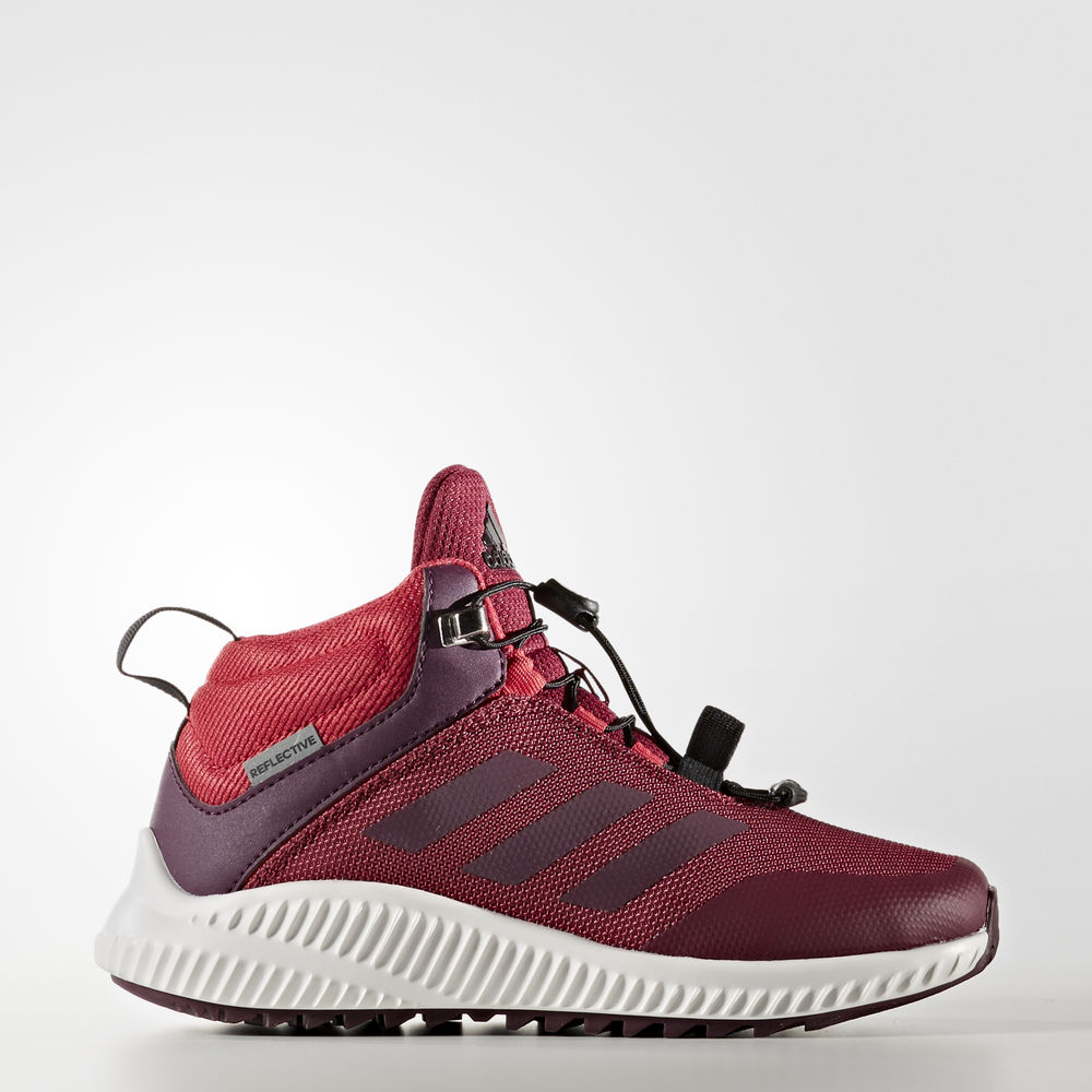 Adidas Fortatrail Mid - παπουτσια για τρεξιμο για κοριτσια - Κοκκινα/Ροζ,Μέγεθος: EU 27 – 39 1/3 (16